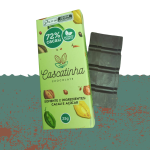 Chocolate em barra 72% Cacau sem glúten e lactose 25g
