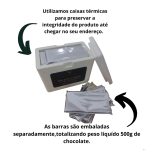 Kit 10 Barras Chocolate 80% Cacau Zero Açúcares 1kg