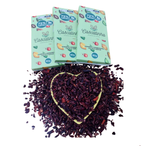 Barras de chocolate (kit com 3 barras) 72% cacau sem glúten e lactose 240g