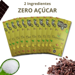 Barras de chocolate (display com 10 barras) 80% cacau DIET sem glúten e lactose 800g