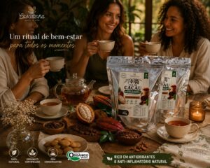 2x Chá De Cacau(natural) Cascas De Cacau  Antioxidante 350g